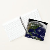 Carnet Tempêtes Tropicales Sur La Planète Terre. (Intérieur)