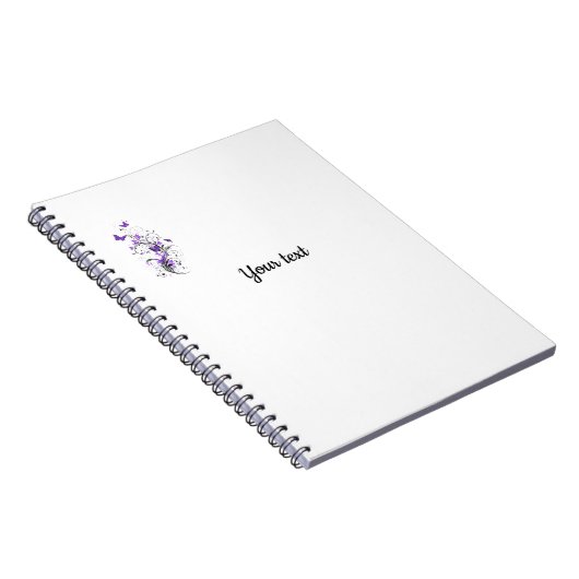 Carnet Template, add your own text, (Côté Droit)