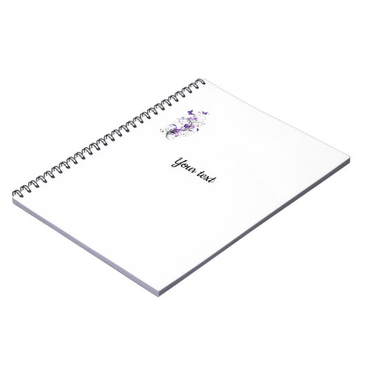 Carnet Template, add your own text, (Côté gauche)