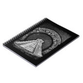 Carnet Temple de Kukulcán Pyramides mayas Calendrier aztè (Côté gauche)