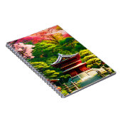 Carnet Temple des fleurs de cerisier (Côté Droit)