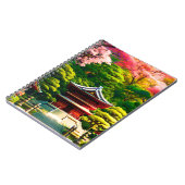 Carnet Temple des fleurs de cerisier (Côté gauche)
