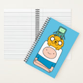 Carnet Temps d'aventure | BMO, Jake & Finn (À l'intérieur)
