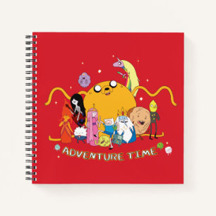 Carnet Temps d'aventure Graphique de grand groupe Jake