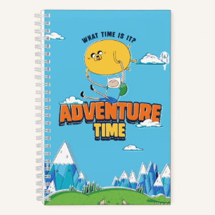 Carnet Temps d'aventure Jake Flottant Avec Finn