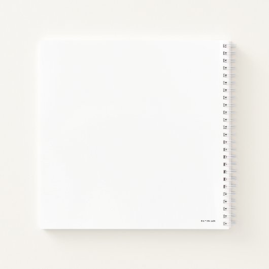 Carnet Temps d'aventure | Motif d'appel de caractères (Dos)