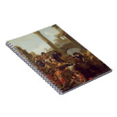 Carnet Temps de carnaval à Rome, 1653 (huile sur la (Côté Droit)