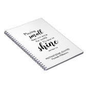 Carnet TEMPS DE MONTRER MOtivationnel personnalisé (Côté Droit)