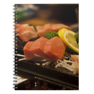 Carnet Temps de Sushi Thon Thon Fête Nourriture de Poisso