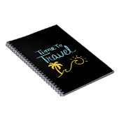 Carnet Temps De Voyage Plage (Côté Droit)