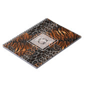 Carnet tendance peau de tigre léopard (Côté gauche)