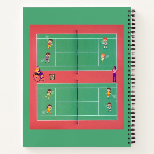 Carnet Tennis (Dos)