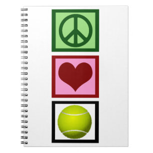 Carnet Tennis d'amour de paix