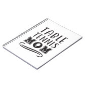 Carnet Tennis de table Maman 2 (Côté gauche)