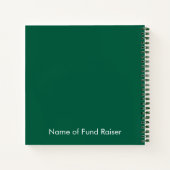 Carnet Tennis Fund Raiser pour les Amoureux de les chats (Dos)