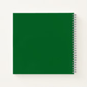 Carnet Tennis Noël Thème avec Ball et Racket (Dos)