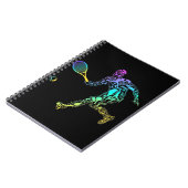 Carnet Tennis Sport Elements Tennis Player (Côté gauche)