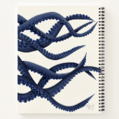 Carnet Tentacles géants de pieuvre (Dos)