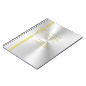 Carnet Tenue des registres d'infirmière avec le caducée (Côté gauche)