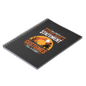 Carnet Tenues de Halloween Déclaration Conception de Mais (Côté gauche)
