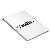 Carnet Terminer le code HTML5 audio (Côté Droit)