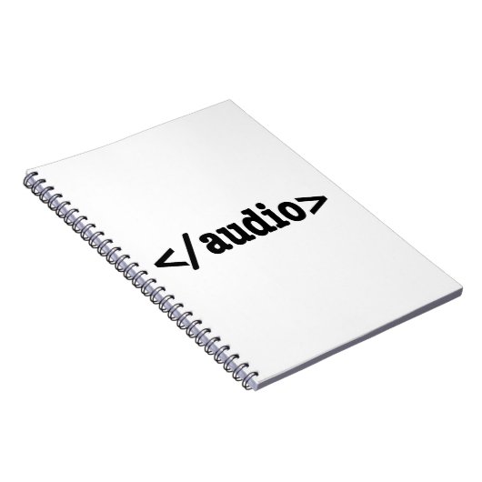 Carnet Terminer le code HTML5 audio (Côté Droit)
