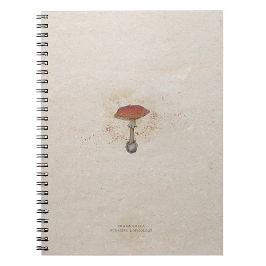 Carnet Terra Solta - Foraging & Mycology - notebook (Devant)