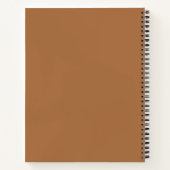 Carnet Terracotta Boho Tropical (Dos)