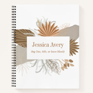 Carnet Terracotta Boho Tropical