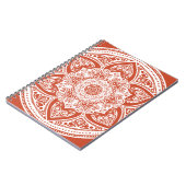 Carnet Terracotta Mandala (Côté gauche)