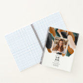 Carnet Terracotta vert moderne minimal abstrait photo (Intérieur)