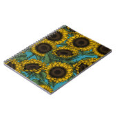 Carnet Terrain de tournesol (Côté gauche)