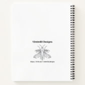 Carnet Terrapin (pattern white) - Notebook (Dos)