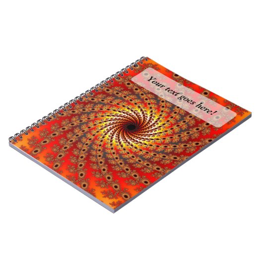 Carnet Terrapin Spin Fractal Art (Côté gauche)