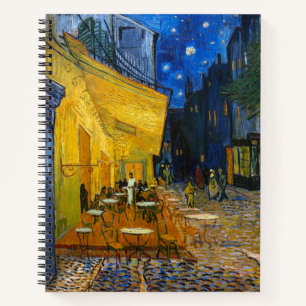 Carnet Terrasse du Café la nuit Van Gogh