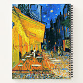 Carnet Terrasse du Café par Vincent van Gogh, (Dos)