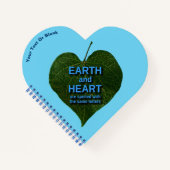 Carnet Terre - Anagram du coeur (Devant)