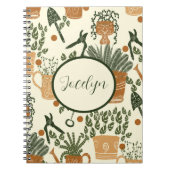 Carnet Terre en terre cuite et Plante vert : Amoureux des (Devant)