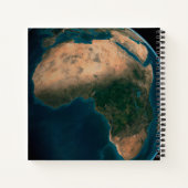 Carnet Terre Pleine De L'Espace Au-Dessus Du Continent Af (Dos)
