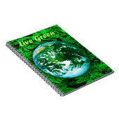 Carnet Terre verte - conscience écologique (Côté Droit)