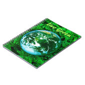 Carnet Terre verte - conscience écologique (Côté gauche)