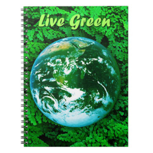 Carnet Terre verte - conscience écologique