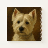 Carnet Terrier blanc de West Highland (Dos)