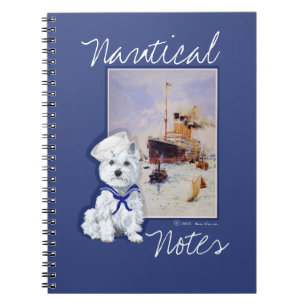 Carnet Terrier Blanc de West Highland NOTES