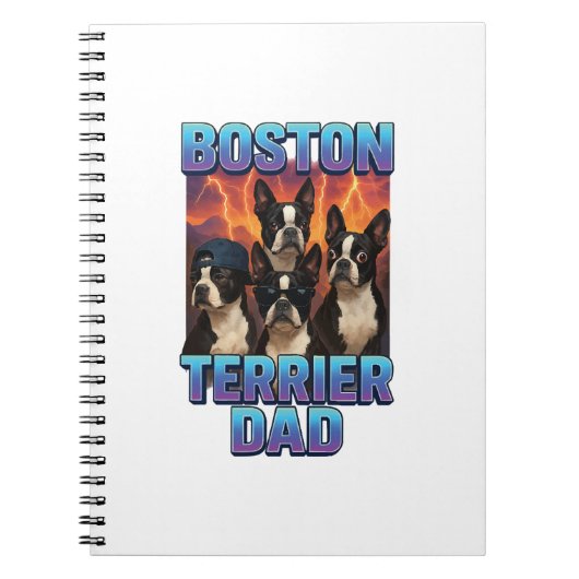 Carnet Terrier de Boston (Devant)