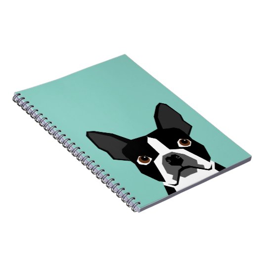 Carnet Terrier de Boston (Côté Droit)