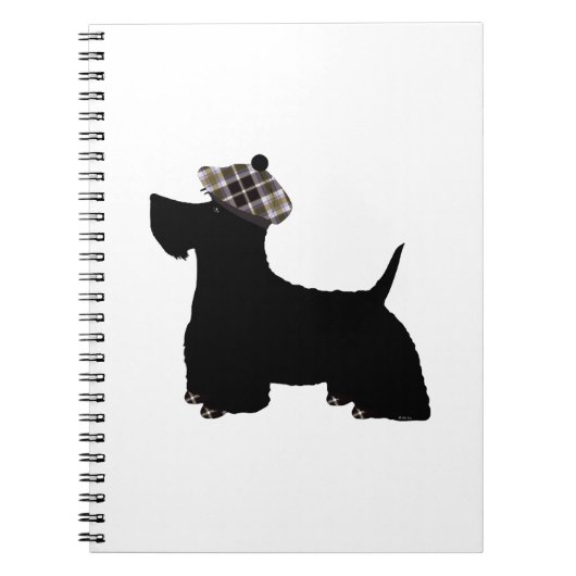Carnet Terrier écossais (Devant)