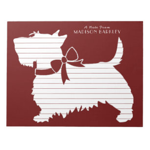 Carnet Terrier écossais Chien Scotty Chiots Scotti