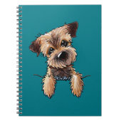 Carnet Terrier frontalier KiniArt (Devant)