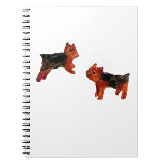 Carnet Terrier Fun Cute Dote Art (Devant)
